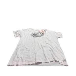 Fox Racing Mens White/Black Short Sleeve Shirt! 2XL